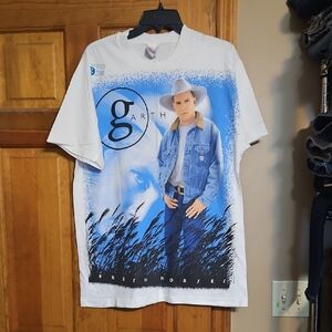 NEW Vintage 90's Garth Brooks World Tour Single Stitch Graphic T-Shirt
